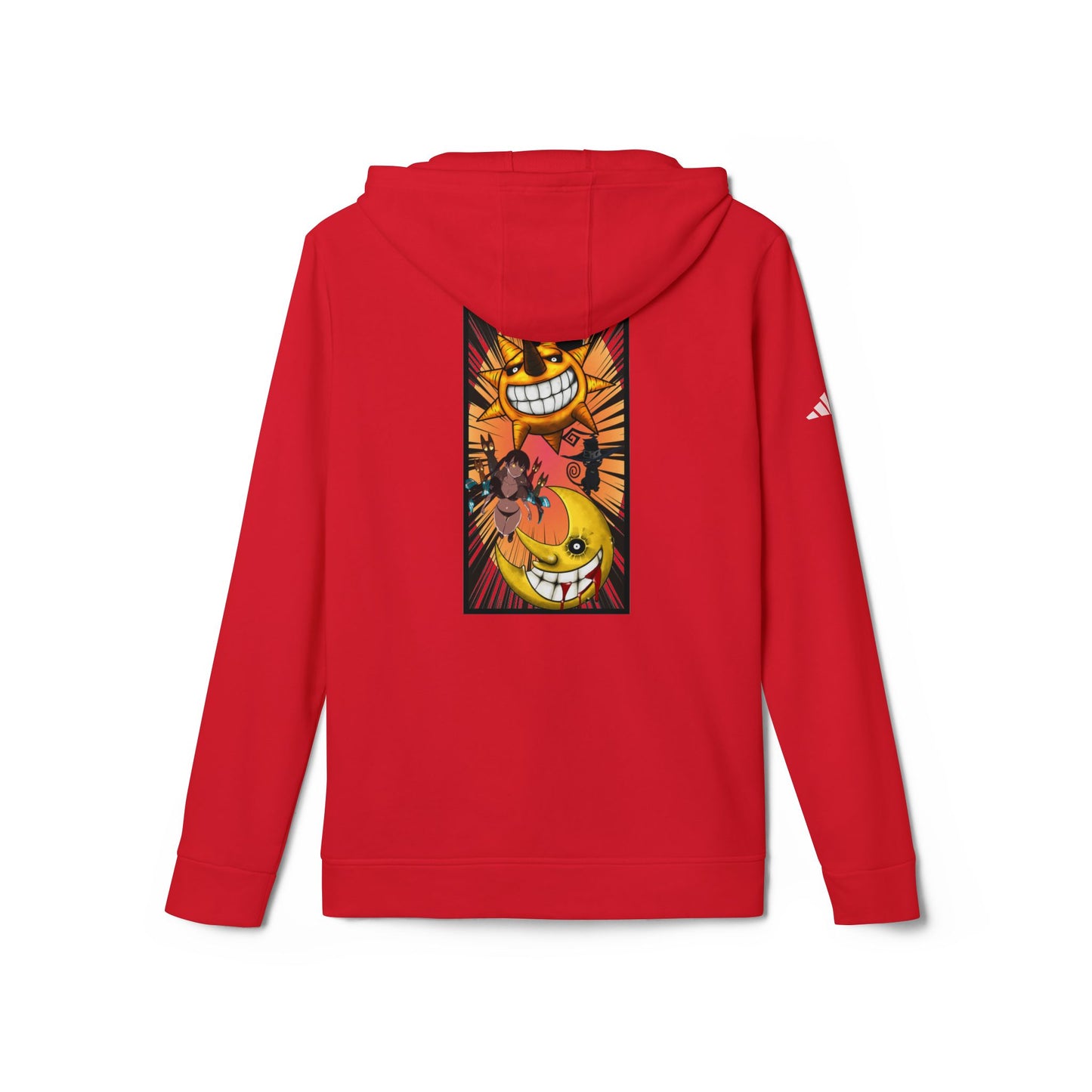 Custom Adidas hoodie (Fire Force x soul eater)