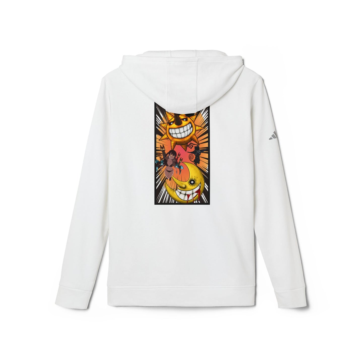 Custom Adidas hoodie (Fire Force x soul eater)