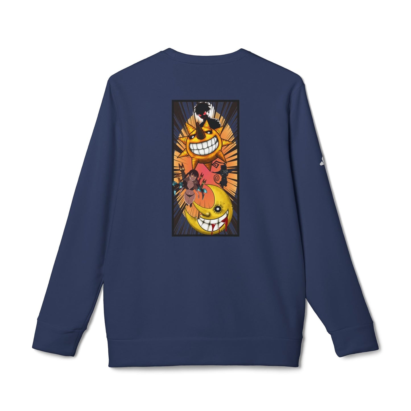 (Fire Force X Soul Eater) on Custom Addidas - Sweatshirt