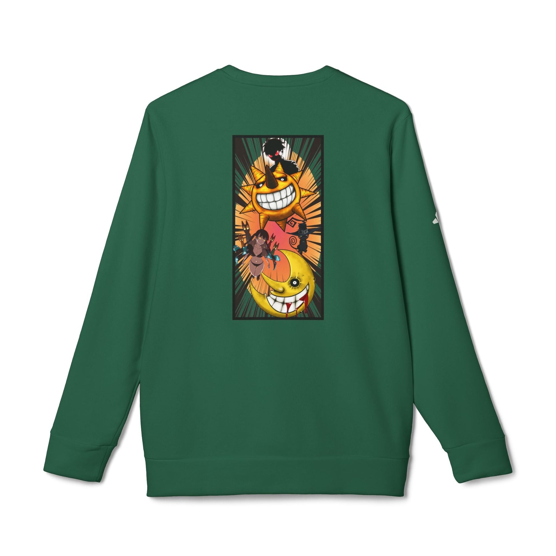 (Fire Force X Soul Eater) on Custom Addidas - Sweatshirt