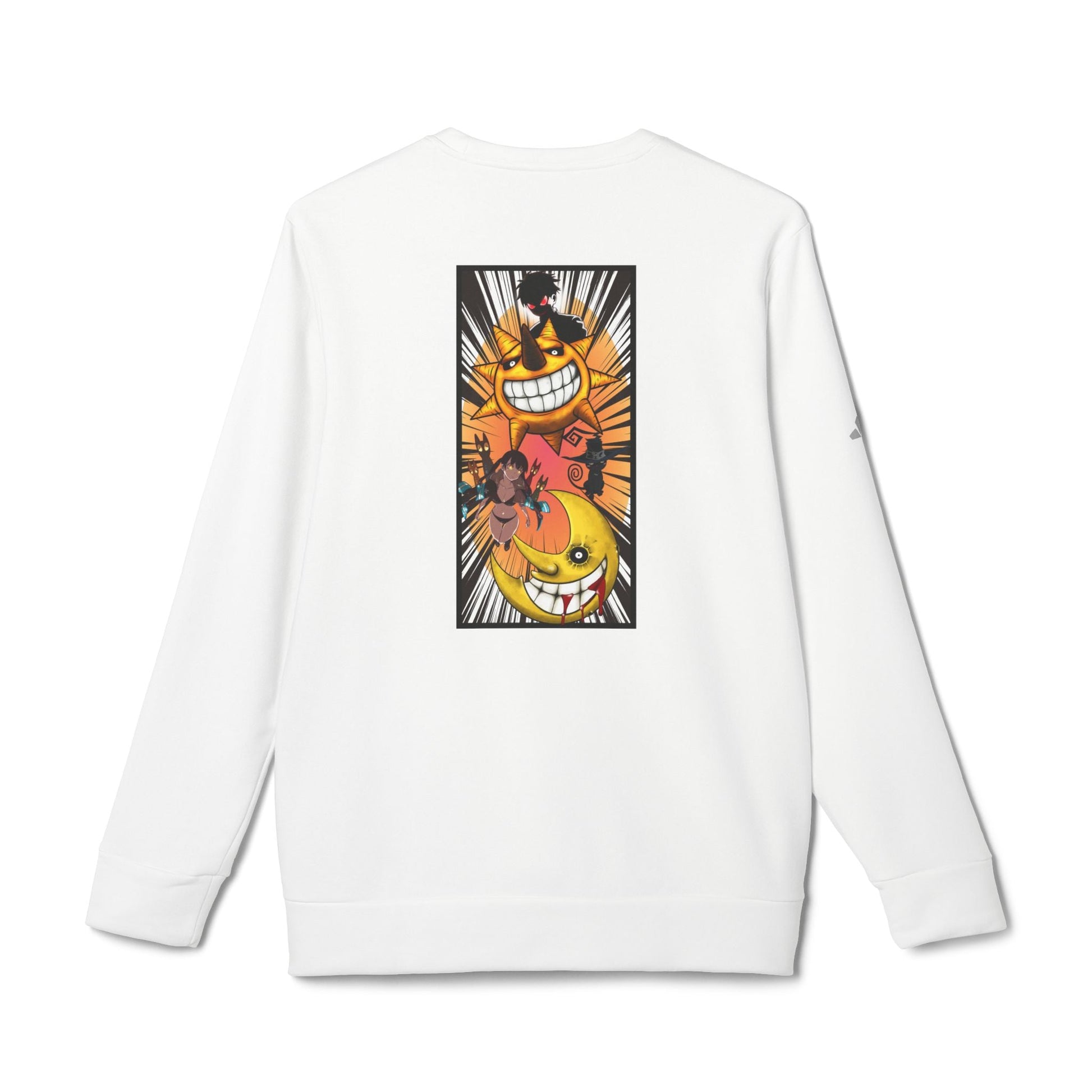 (Fire Force X Soul Eater) on Custom Addidas - Sweatshirt