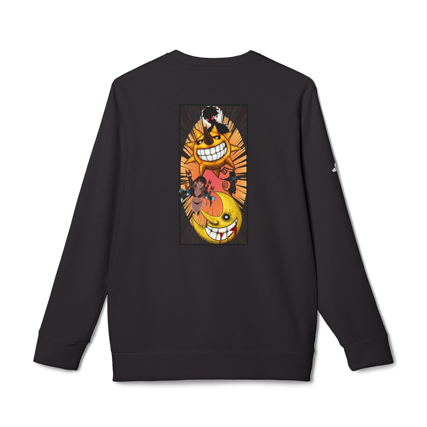 (Fire Force X Soul Eater) on Custom Addidas - Sweatshirt