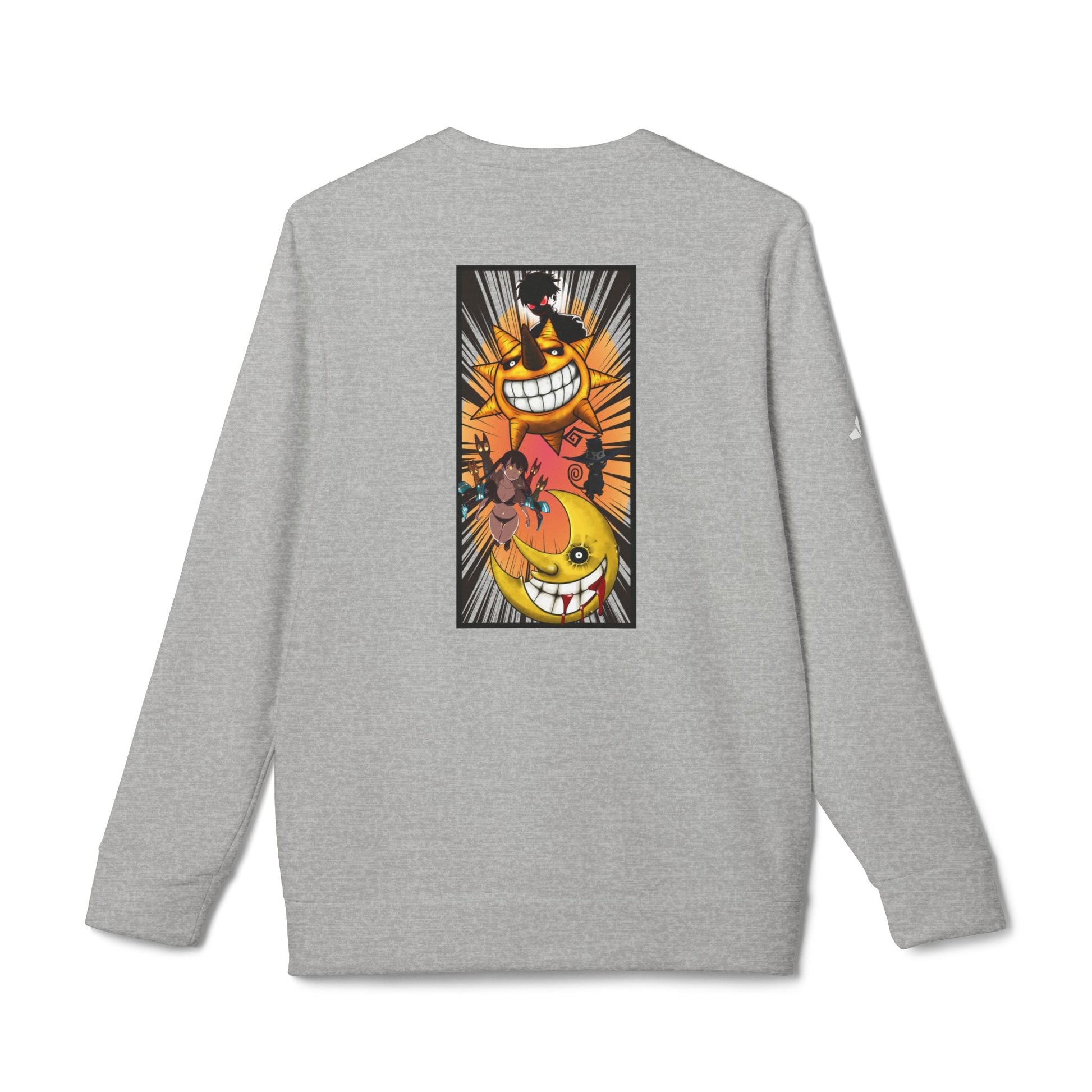 (Fire Force X Soul Eater) on Custom Addidas - Sweatshirt